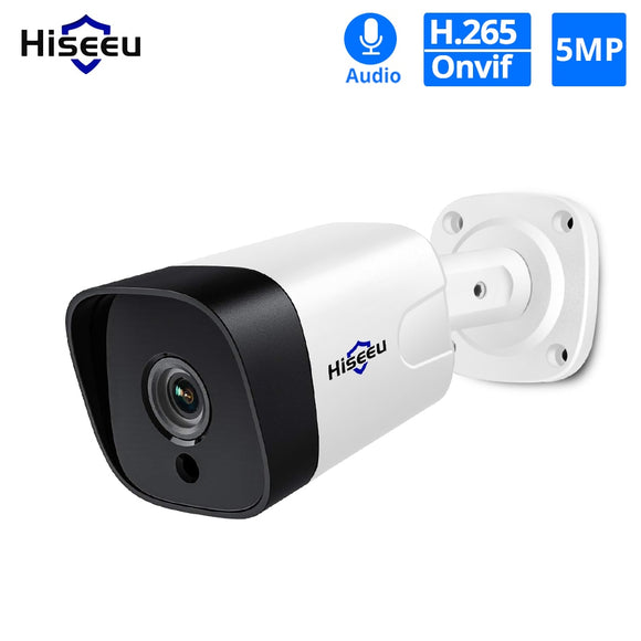Hiseeu 5MP/2MP POE IP Camera