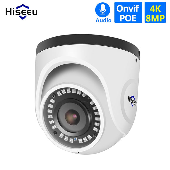 Hiseeu 4K POE IP Camera 8MP